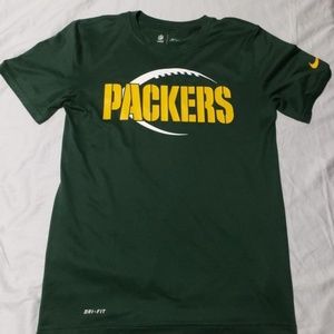 Nike Dri-fit Mens Packers T-shirt